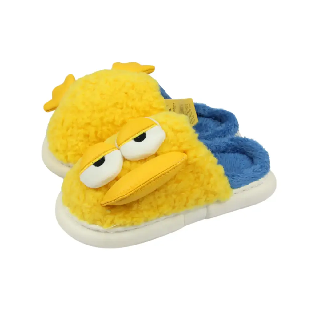Pantuflas afelpadas diseño de pato (3 piezas)
