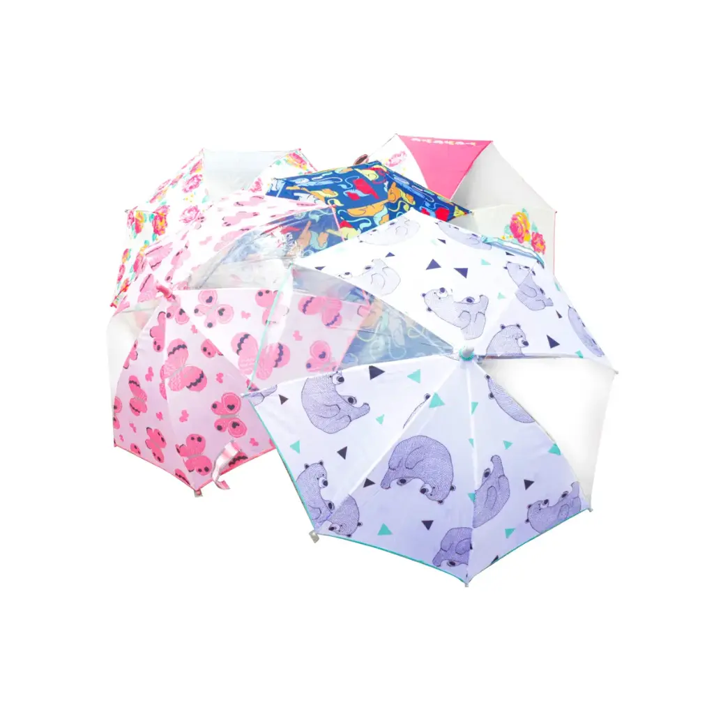 [UM-04] Sombrilla para niños diseño colorido (1 pieza)