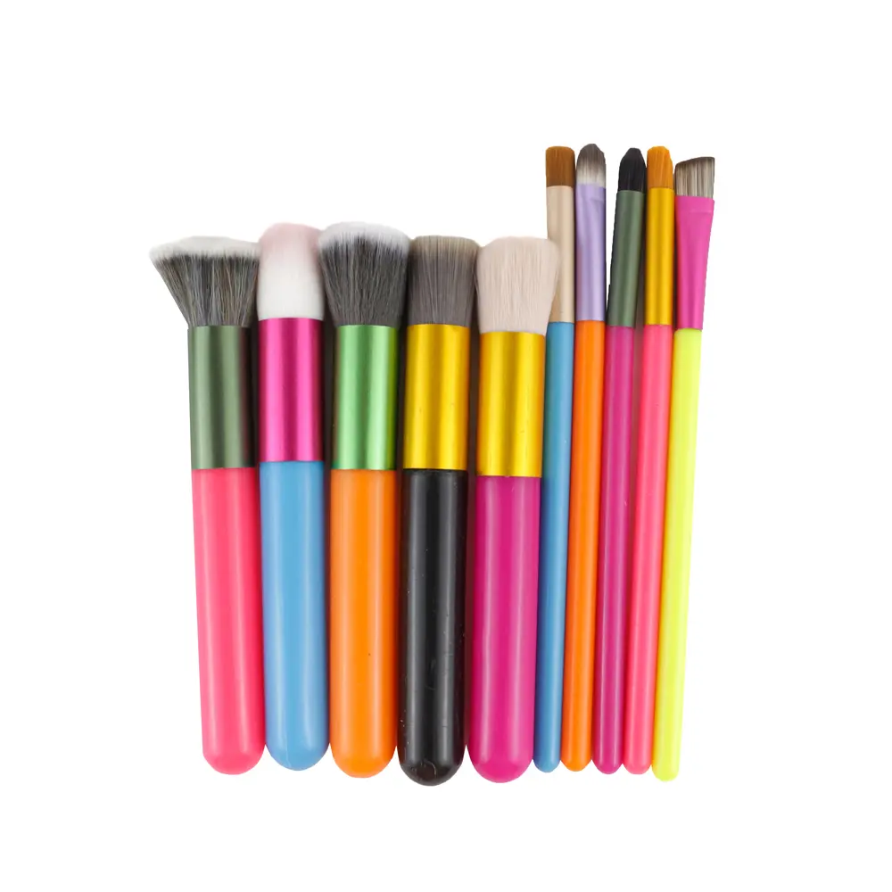 [BRUSH-015] Set de brochas kabuki multicolor (1 pieza)