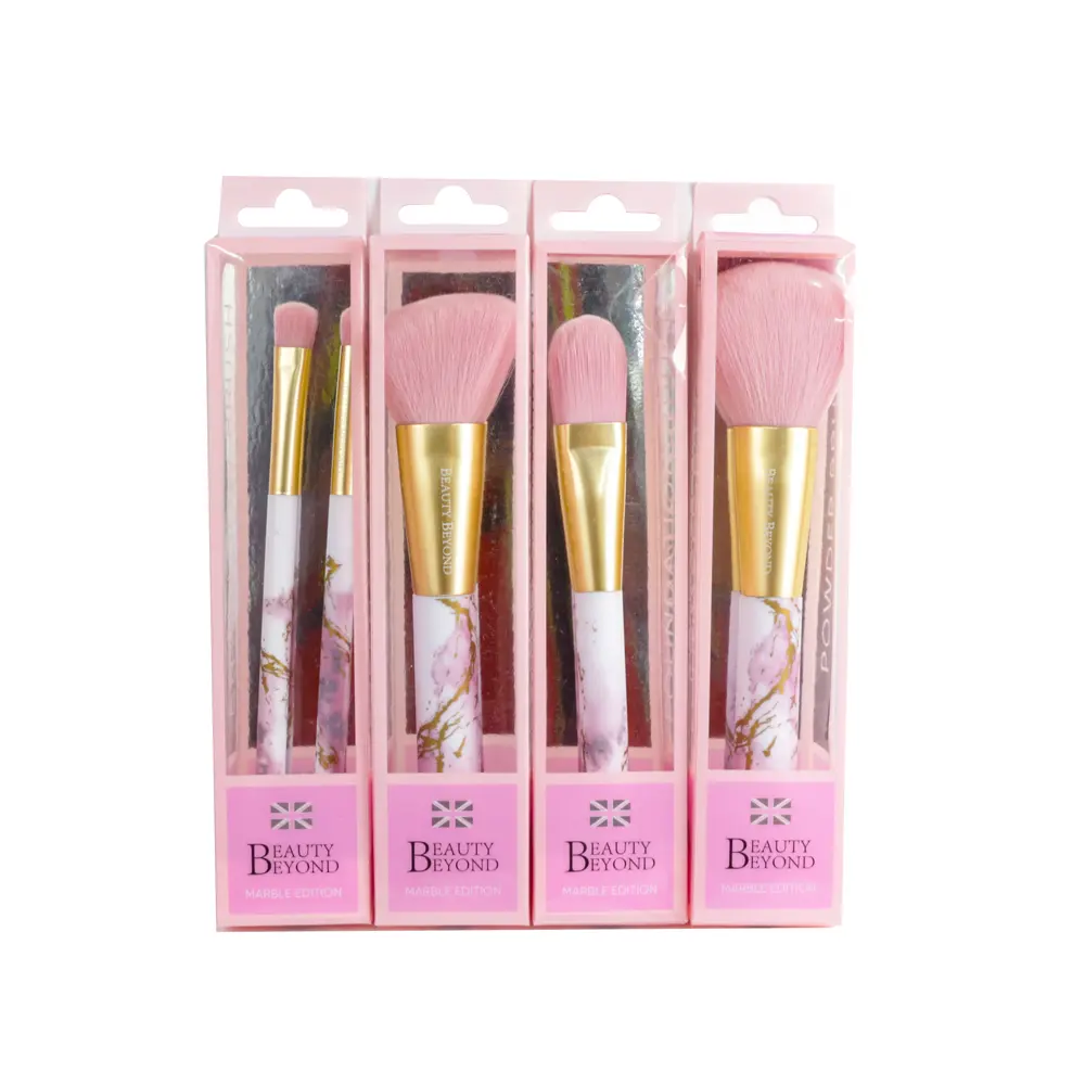 Set de 4 brochas para maquillaje (4 piezas)