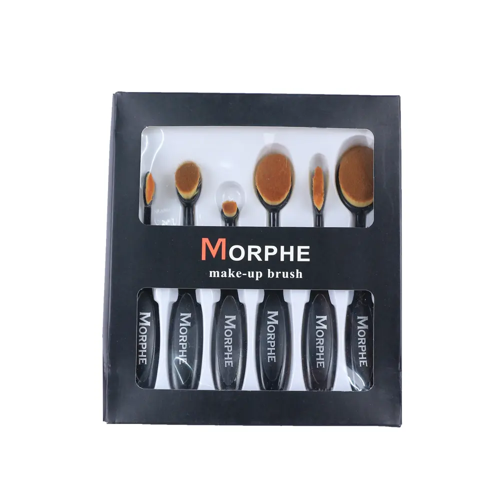 [BRUSH-040] Set exclusivo de brochas de cuchara, diseño profesional (1 pieza)