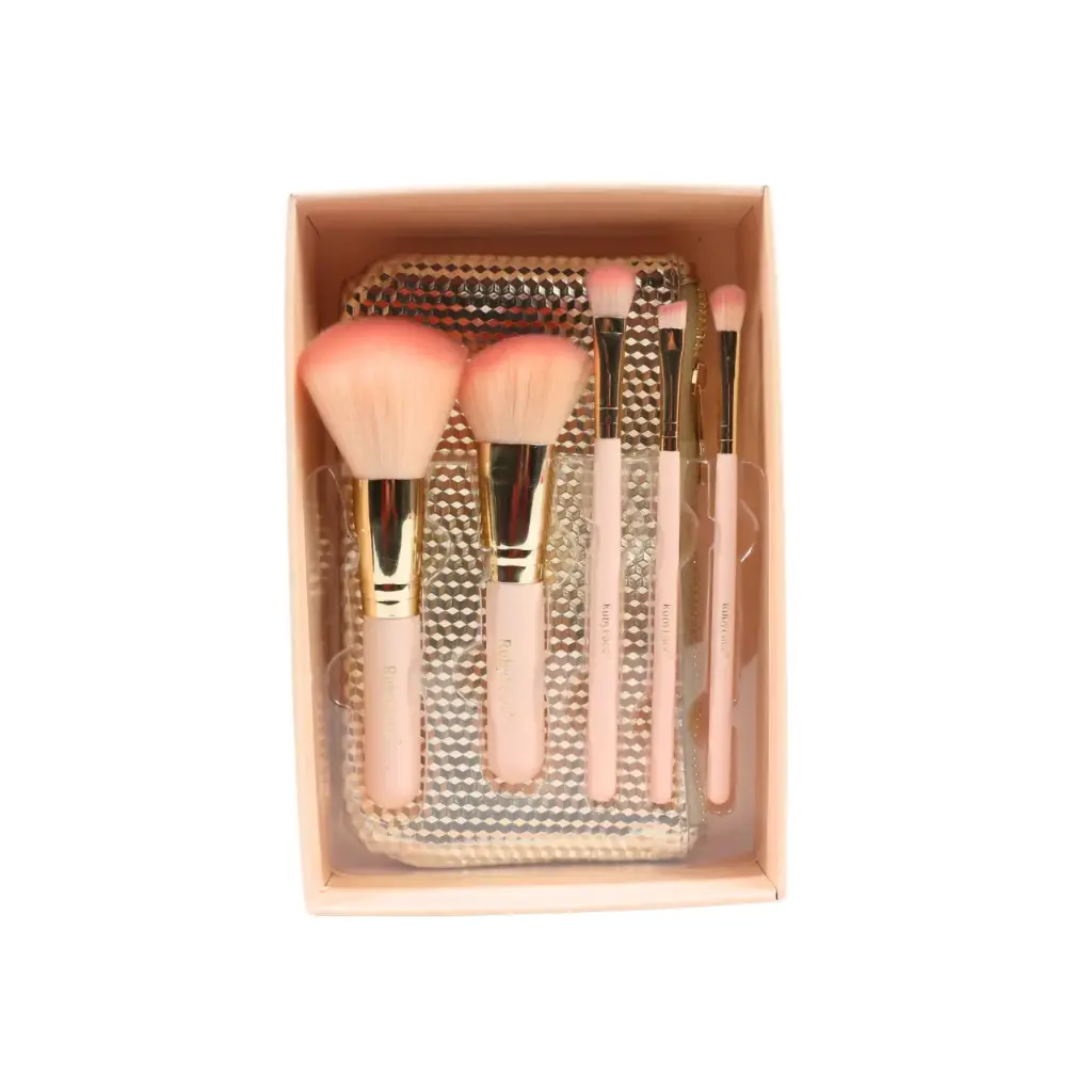 [RF-03] Set de 5 brochas kabuki profesional (1 pieza)