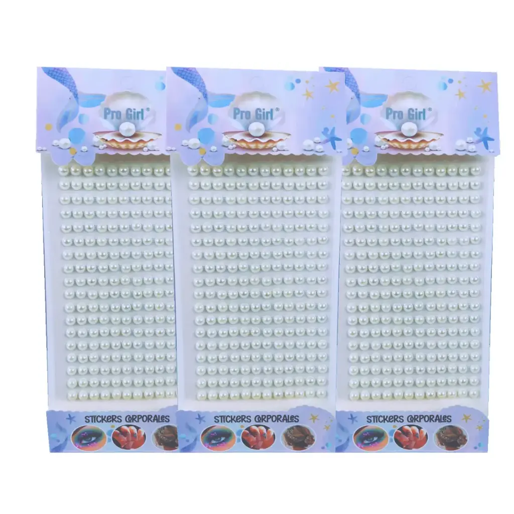 [750419] Perlas decorativas para cabello, diseño versátil (12 piezas)