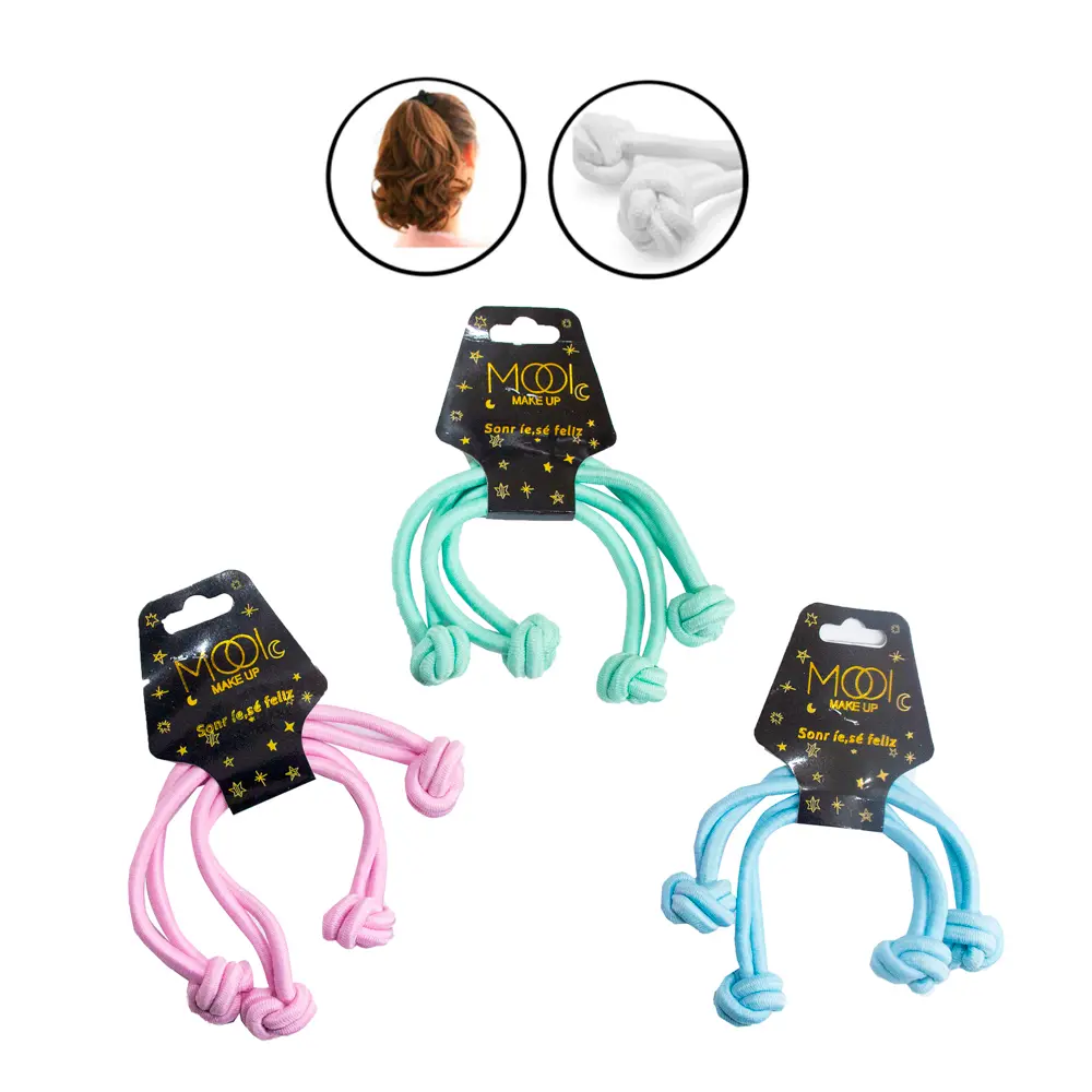 [75055-MF] Ligas con nudos duraderas y resistentes (12 piezas)