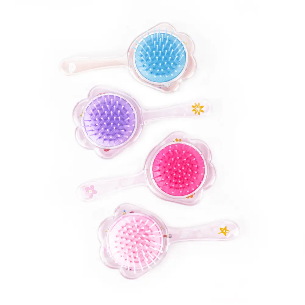 Cepillo para cabello con diseño de pata de gato (12 piezas)