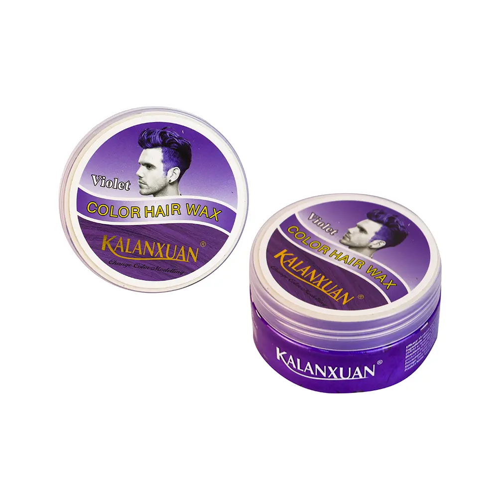 [CERA-10] Cera capilar color morado para estilos modernos (1 pieza)