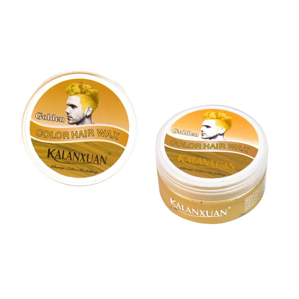 Cera capilar color dorado, acabado brillante (1 pieza)