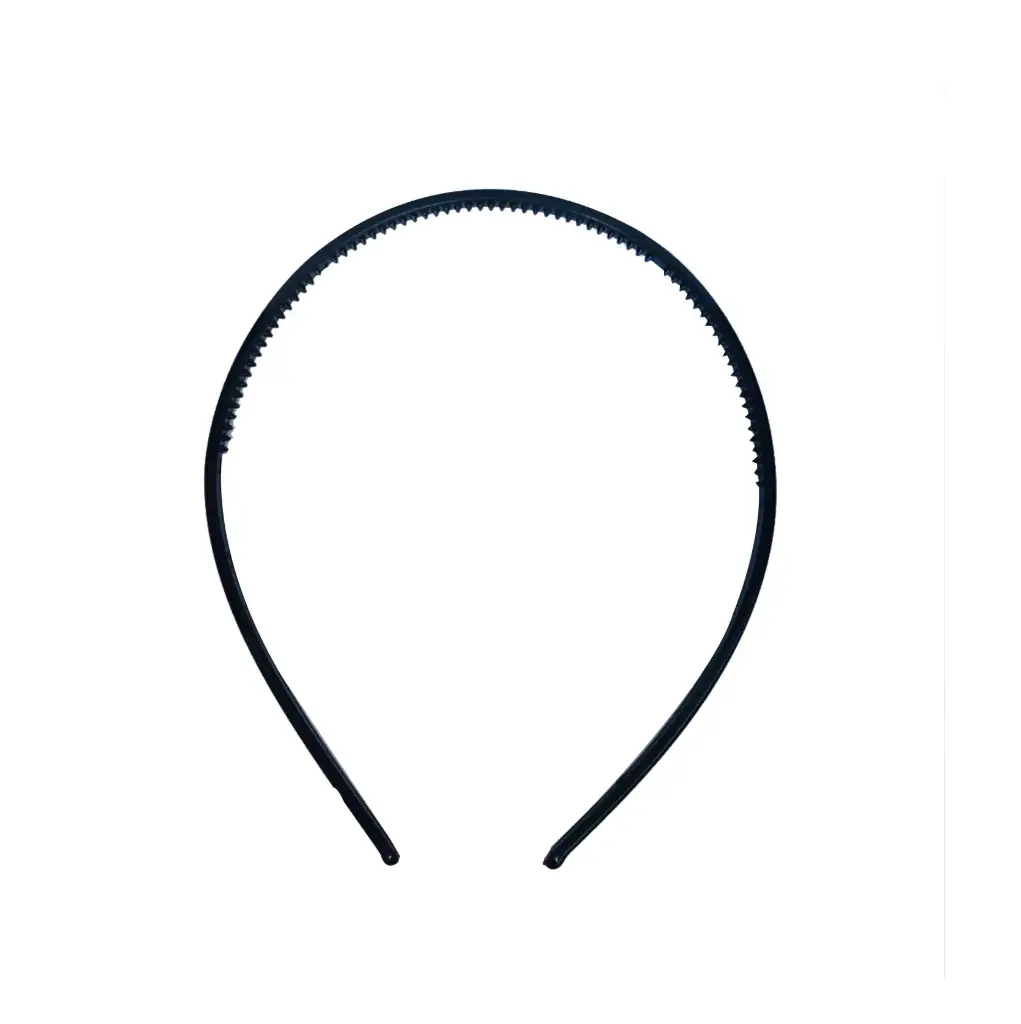 Diadema para cabello 0.5 cm (12 piezas)