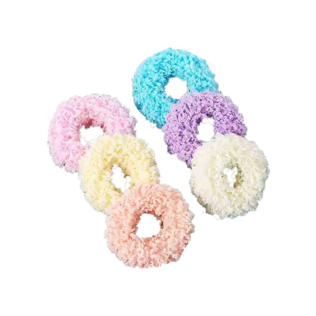 [FABRIC-HB9] Donas fluorescentes para cabello (12 piezas)