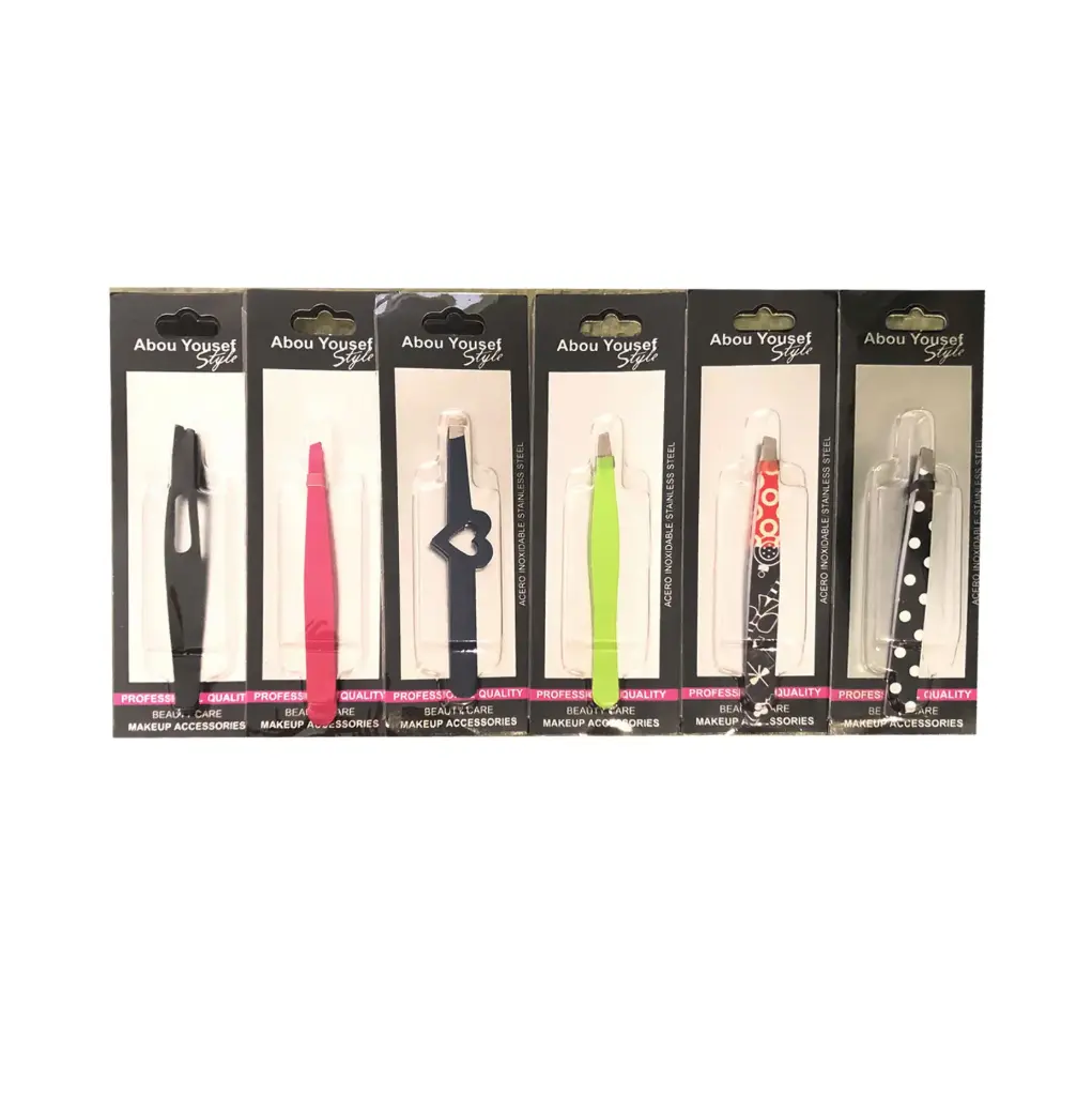 [BTOOL-1] Pinza depiladora de cejas precisa (12 piezas)