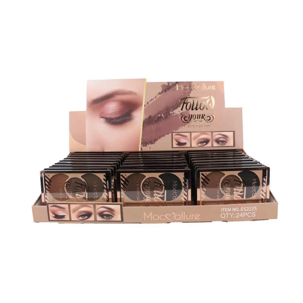 [Cej-013] Sombras mini para cejas con 3 tonos (24 piezas)