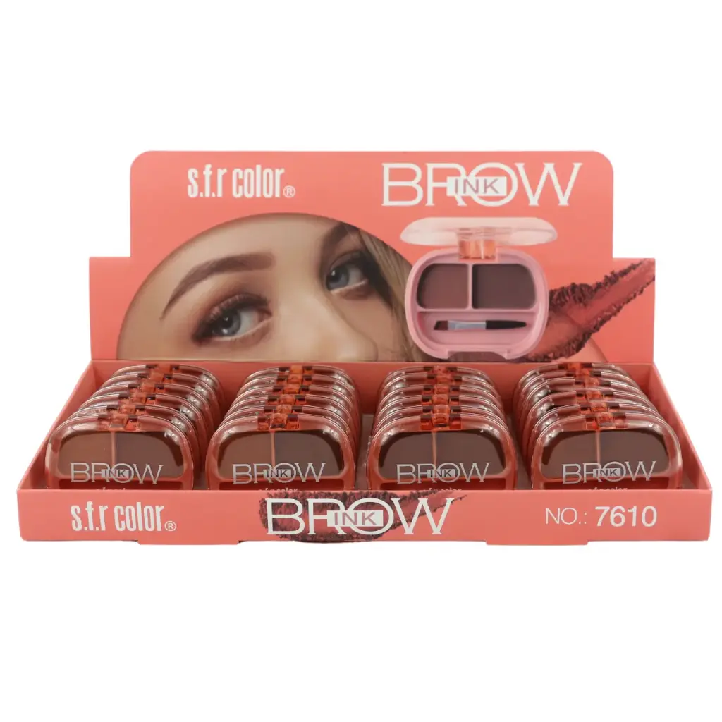 [SFR7610] Sombras mini para cejas con 2 tonos (24 piezas)