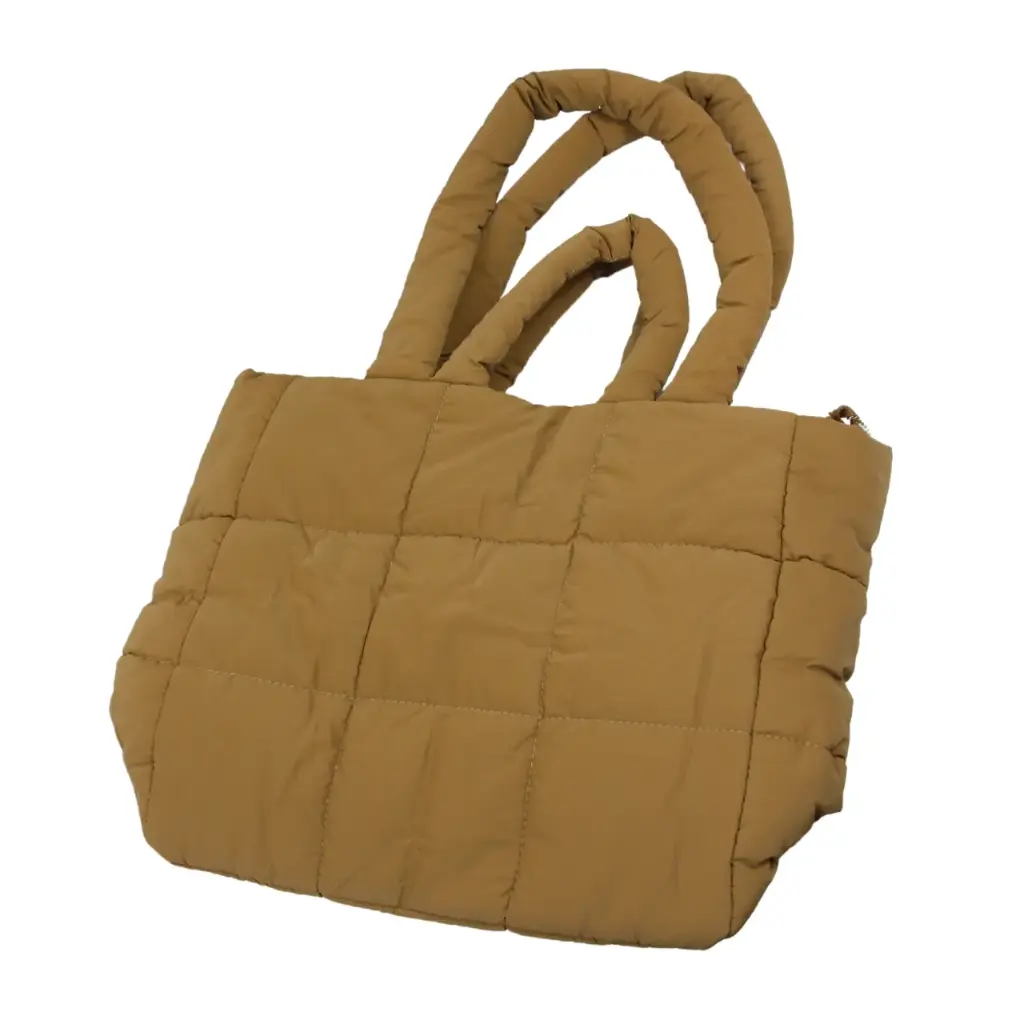 Bolsa acolchada color café para protección (1 pieza)