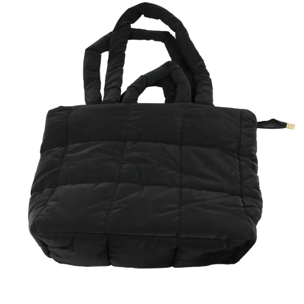 [8696-NEGRO] Bolsa de mano color negro, diseño clásico (1 pieza)