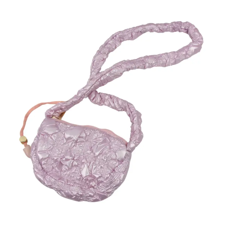[8696-ROSA] Bolsa de mano color rosa con cierre seguro (1 pieza)