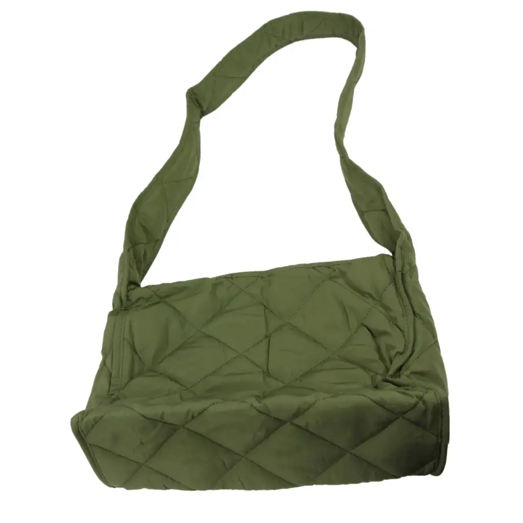 [CY8077-VERDE] Bolsa de mano acolchada color verde, diseño clásico y durable (1 pieza)