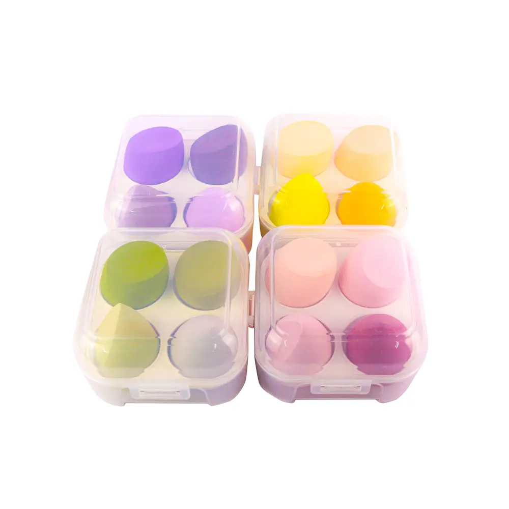 [ESP-11] Set de 4 esponjas para maquillaje (1 pieza)