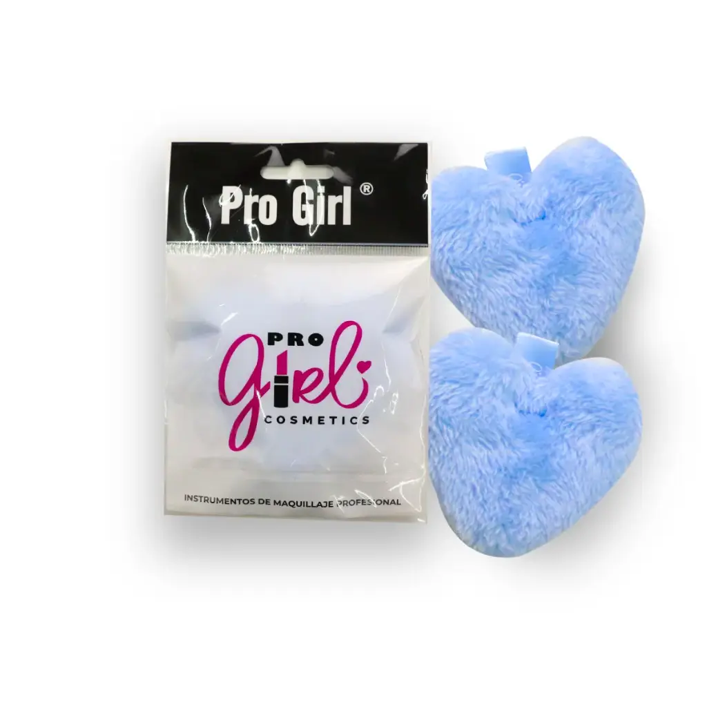[PG-2212] Esponjas desmaquillantes de peluche (12 piezas)