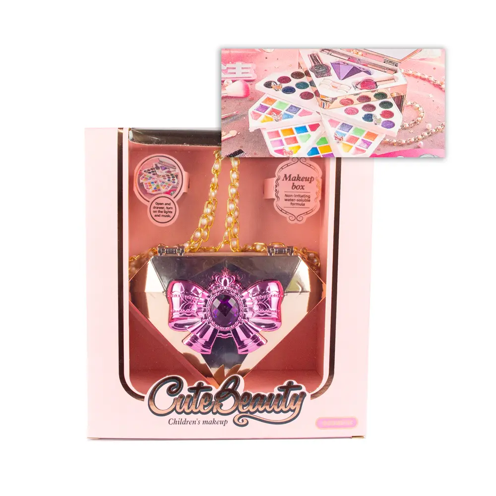 [8818] Bolsa cosmetiquera para niñas con diseño divertido (1 pieza)