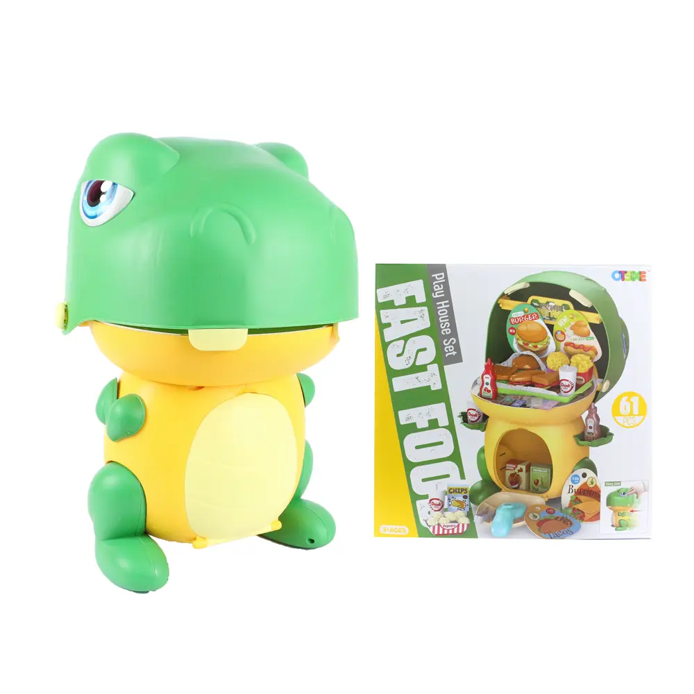 Juguete dinosaurio burger temático para niños (1 pieza)