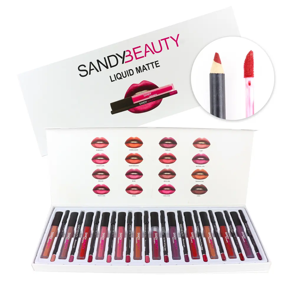 [LGS-05] Set de gloss y delineador para labios (1 pieza)