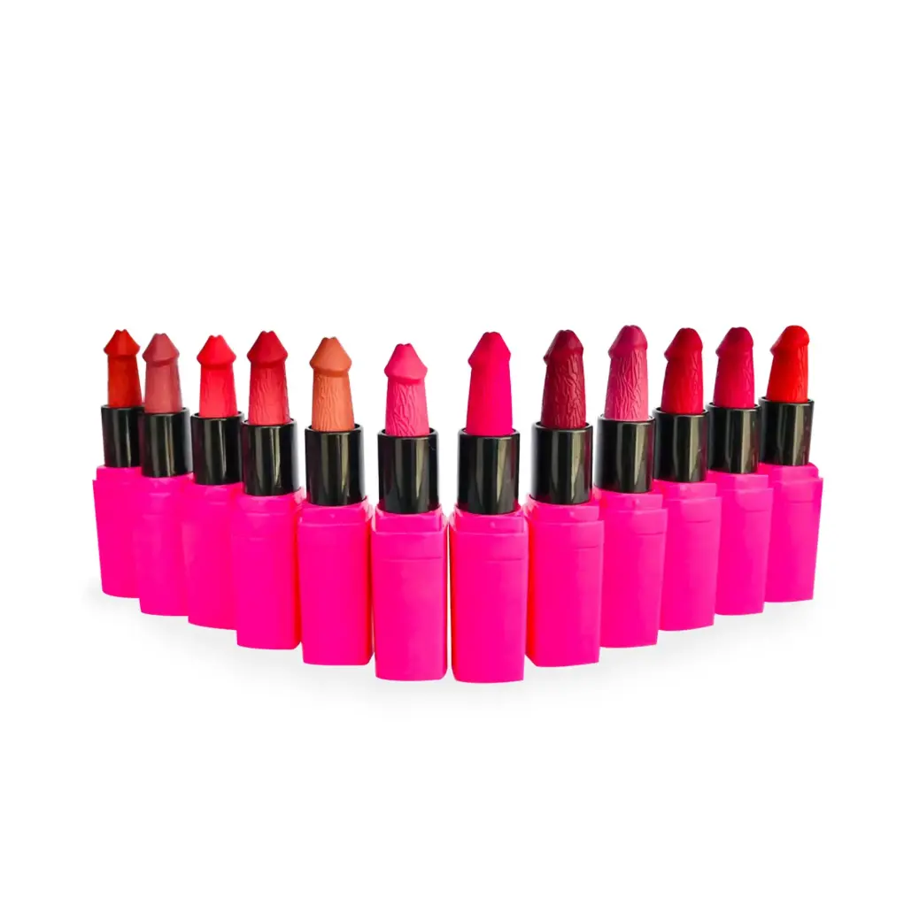 [LIPS-003] Labial matte diseño atrevido para labios (12 piezas)