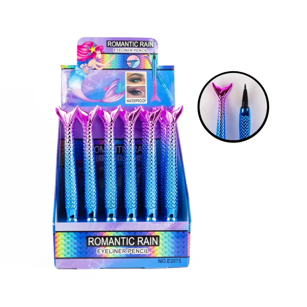 [DEL-14] Delineador en plumón diseño cola de sirena (24 piezas)