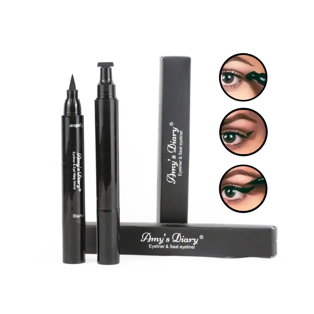 [DEL-15] Delineador dúo con sello (24 piezas)