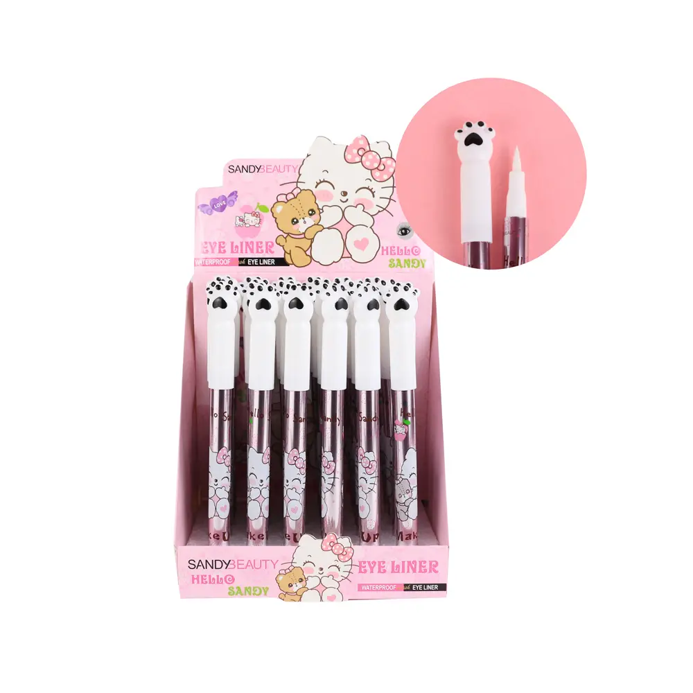 [DEL-25] Delineador blanco en plumón (24 piezas)