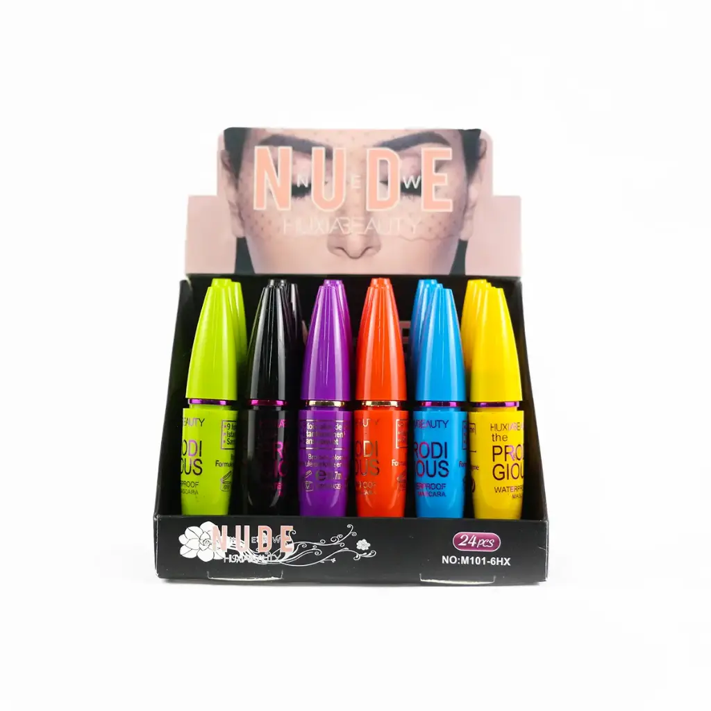 [RIM-02] Rímel negro nude, alta definición (24 piezas)