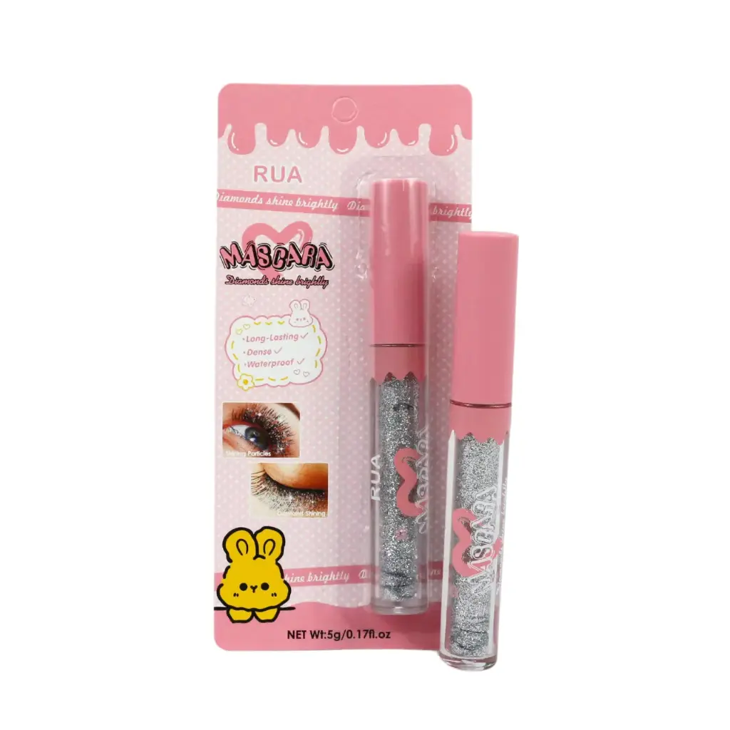 [RUA-6058] Máscara de pestañas con glitter (24 piezas)
