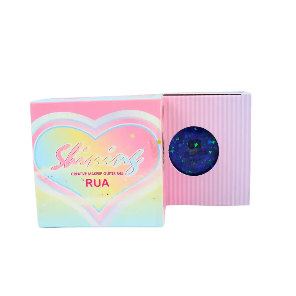 Glitter en gel individual (12 piezas)