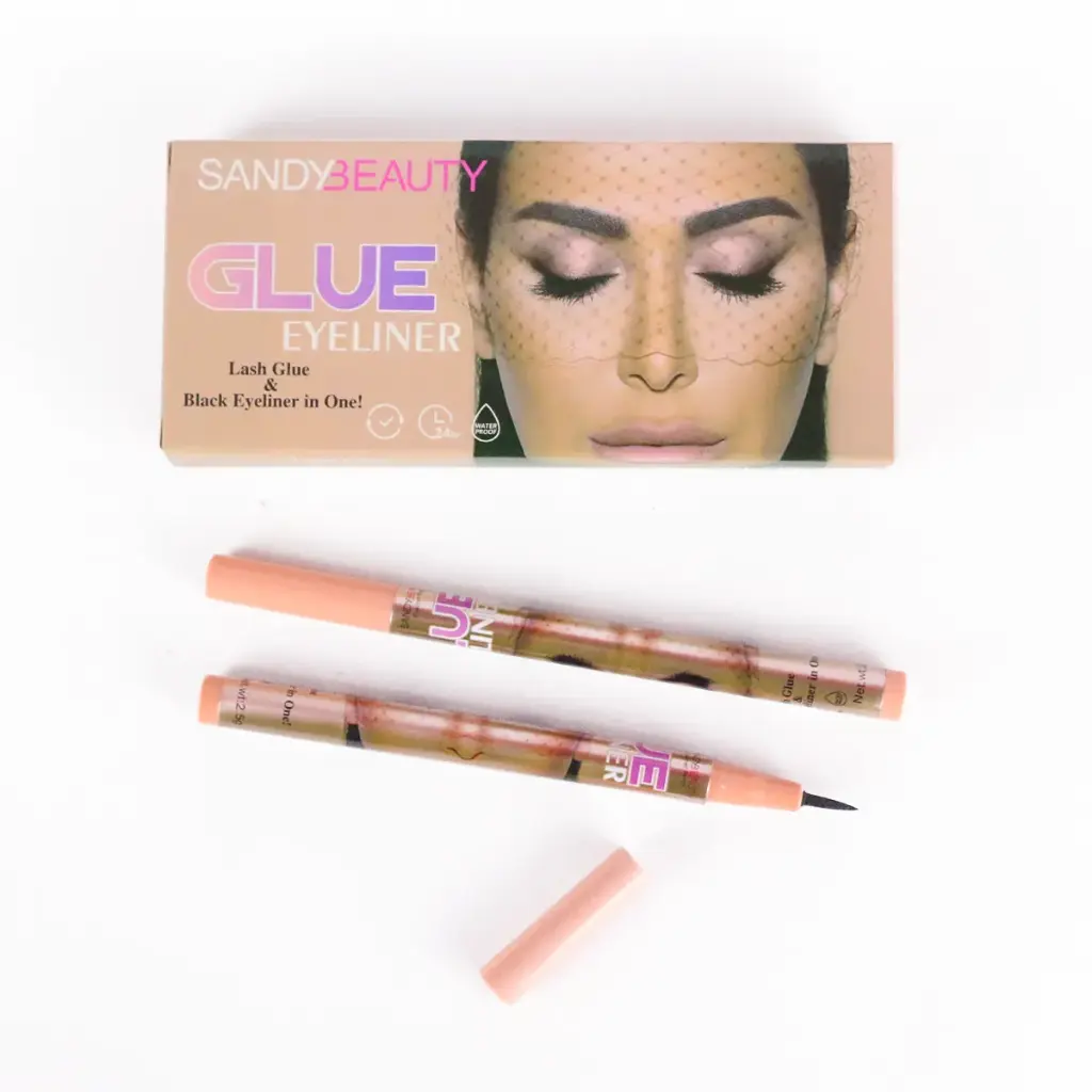 [SBT-E031] Delineador con pegamento para pestañas (12 piezas)