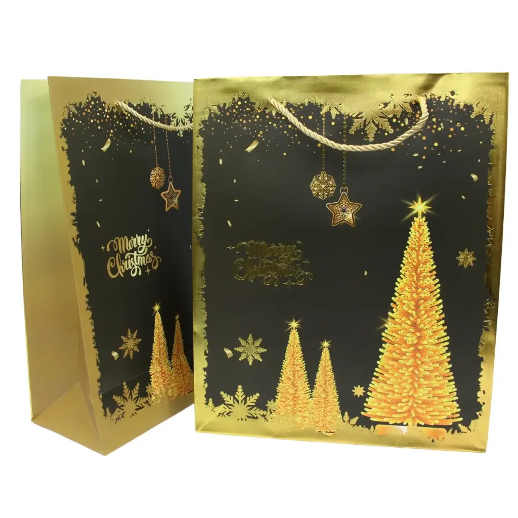 Bolsa de regalo especial para navidad 32x26x10cm (12 piezas)
