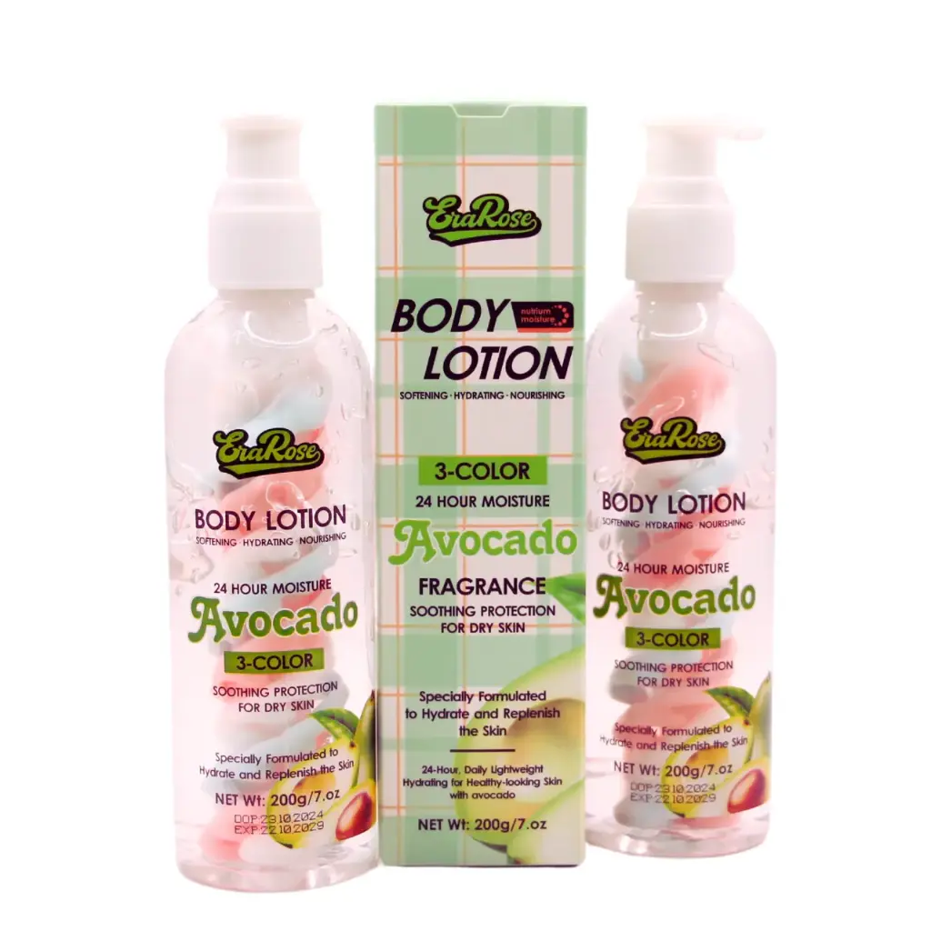 [ERAROSE-8083] Loción corporal con extracto de aguacate (12 piezas)