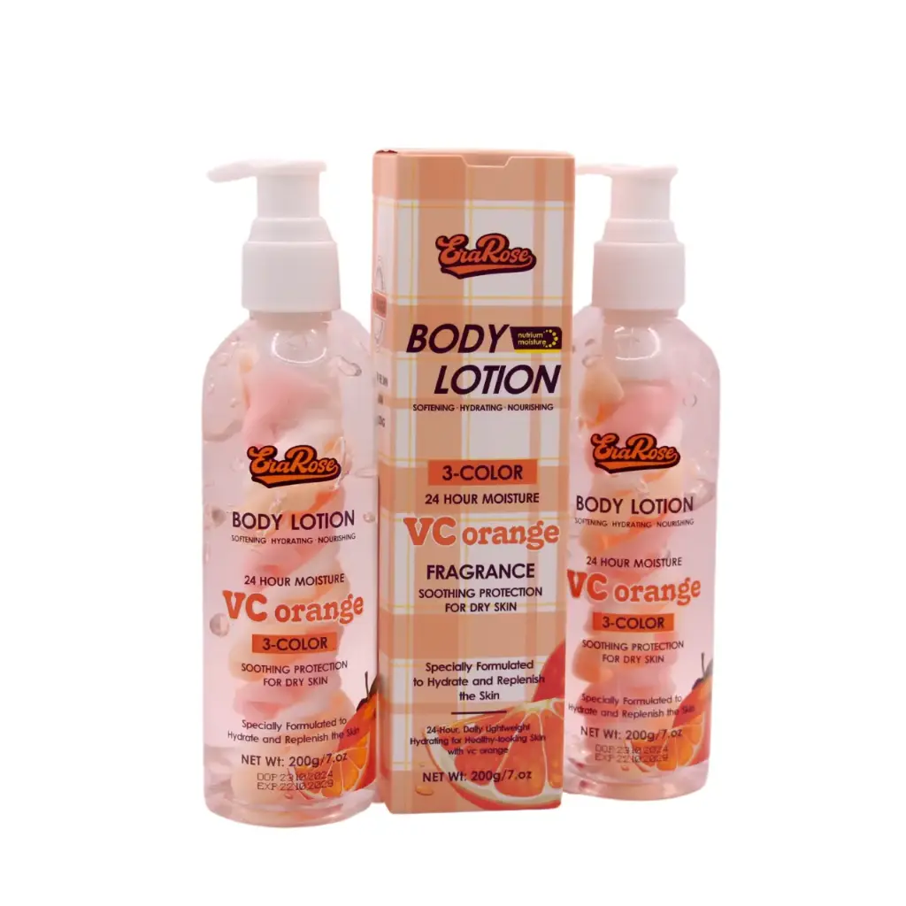 [ERAROSE-8084] Loción corporal con vitamina c antioxidante (12 piezas)