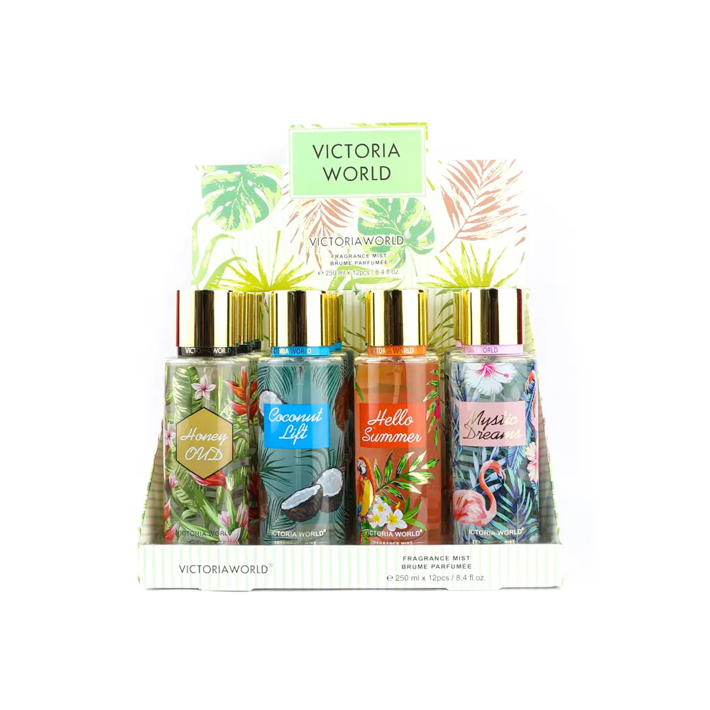 [VW-14] Perfume de 250 ml, aroma seductor (12 piezas)