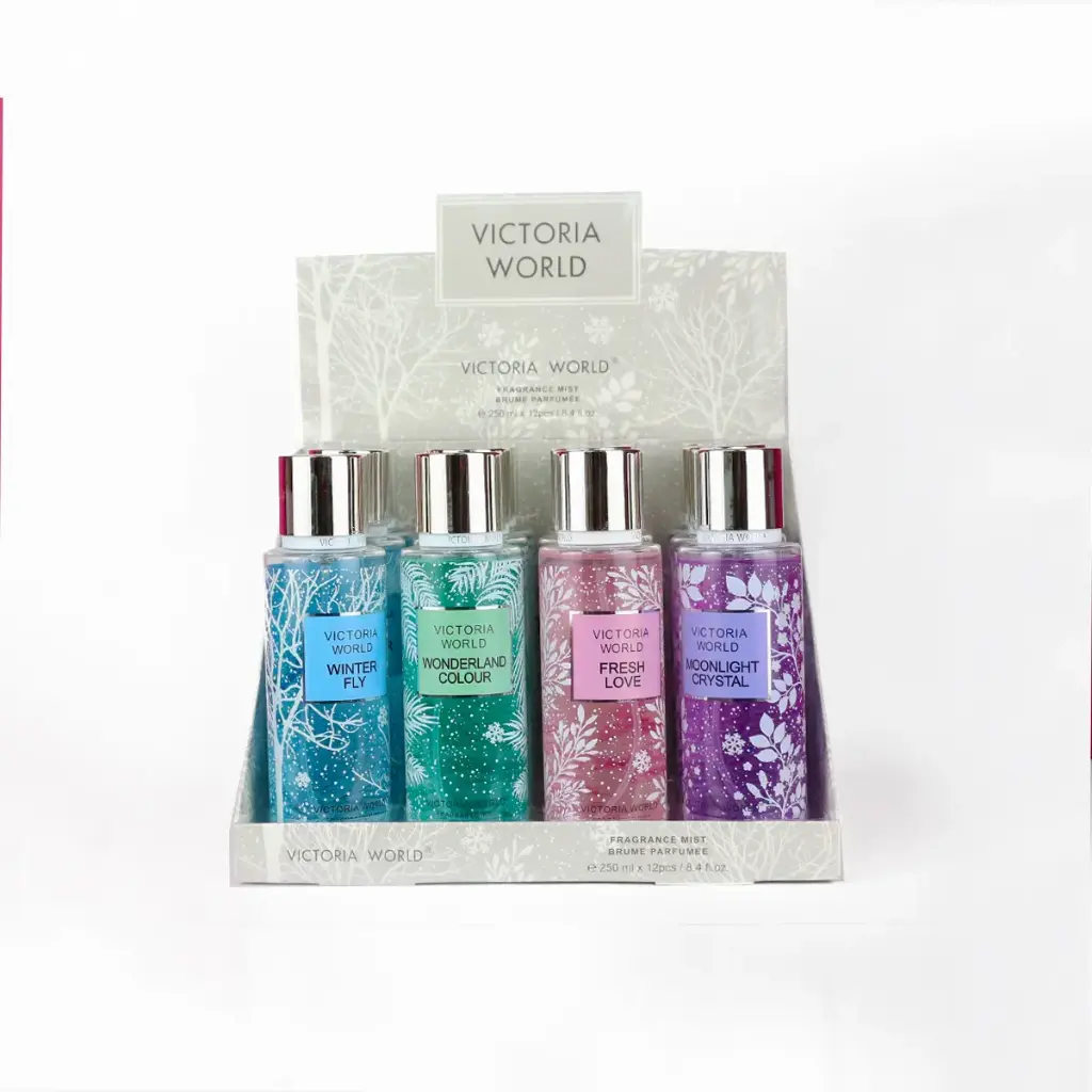 [VW-16] Perfume de 250 ml, aroma fresco (12 piezas)