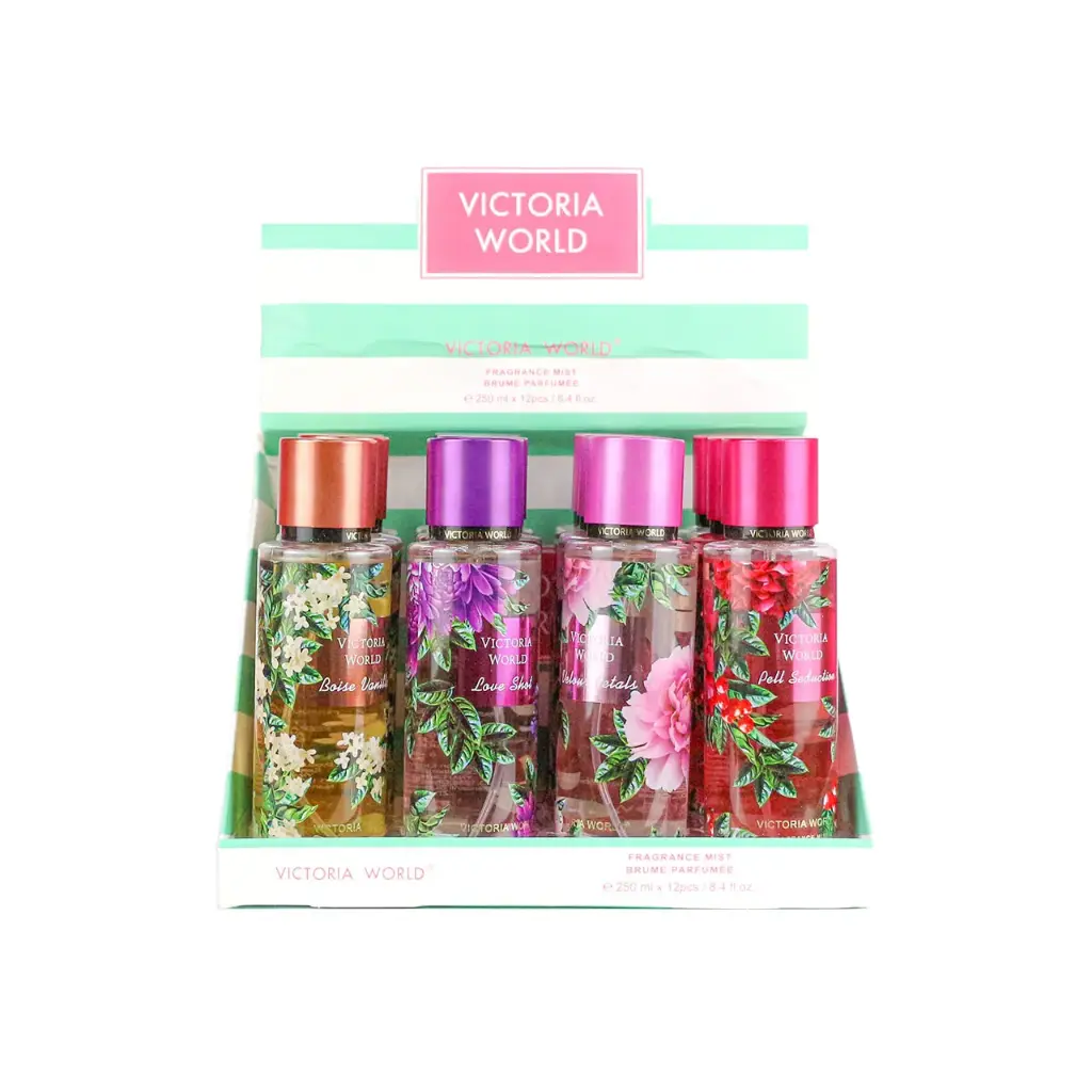 [VW-37] Perfume de 250 ml, fresh y vibrante (12 piezas)