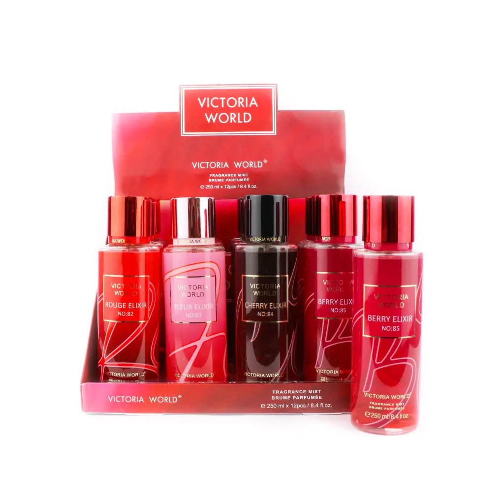 [VW-39] Perfume de 250 ml, sutil y duradero (12 piezas)