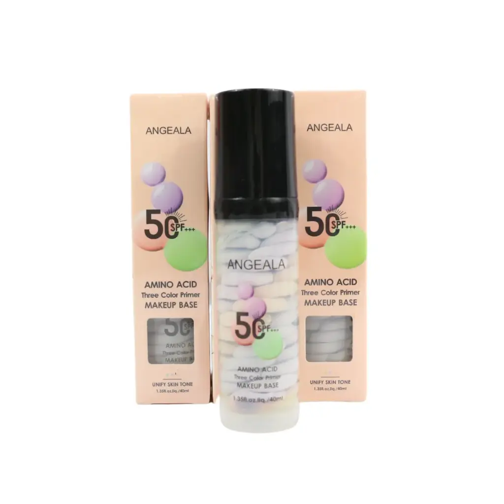 [ANG-2353] Pre base de maquillaje tricolor (12 piezas)