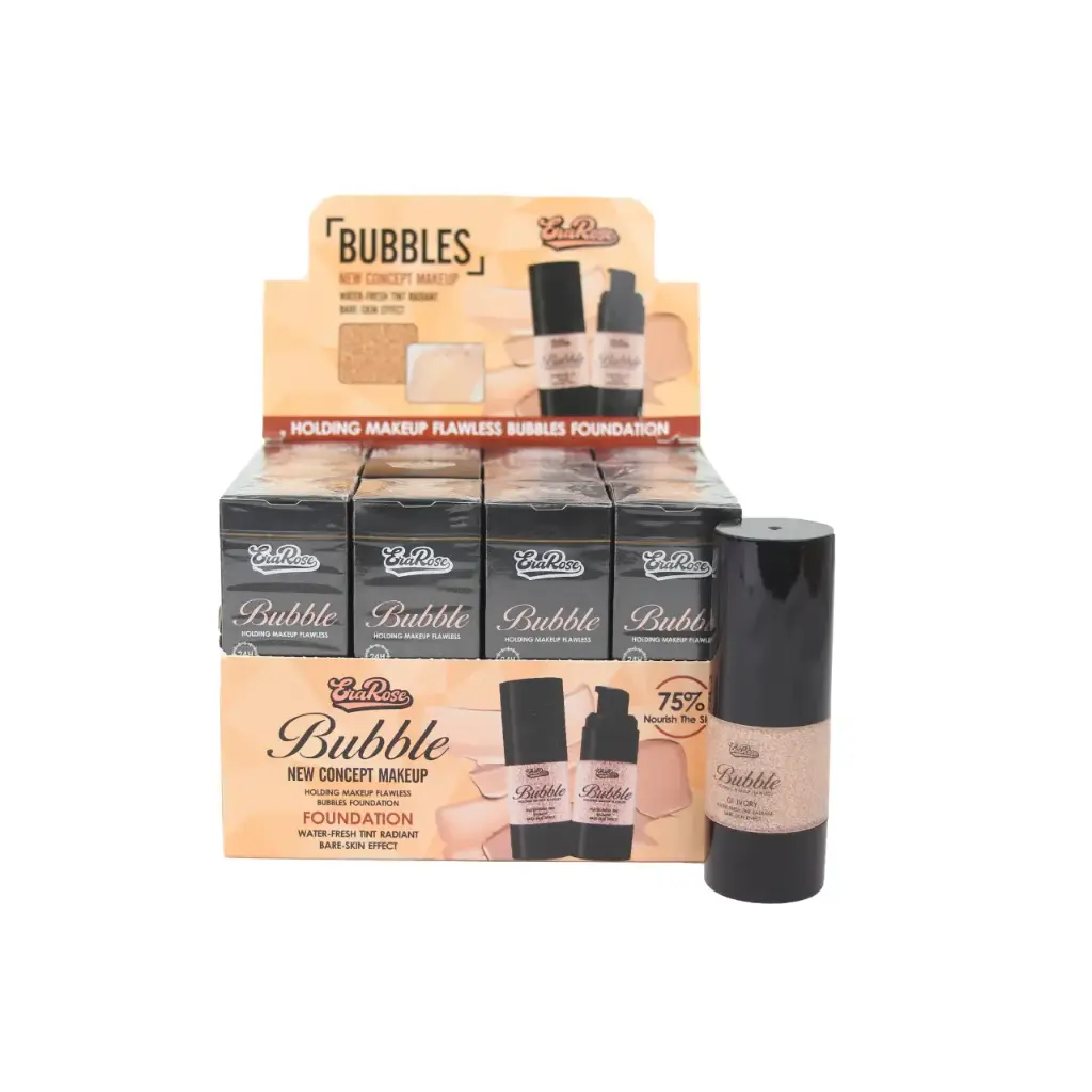 Base líquida con iluminador para piel radiante (12 piezas)