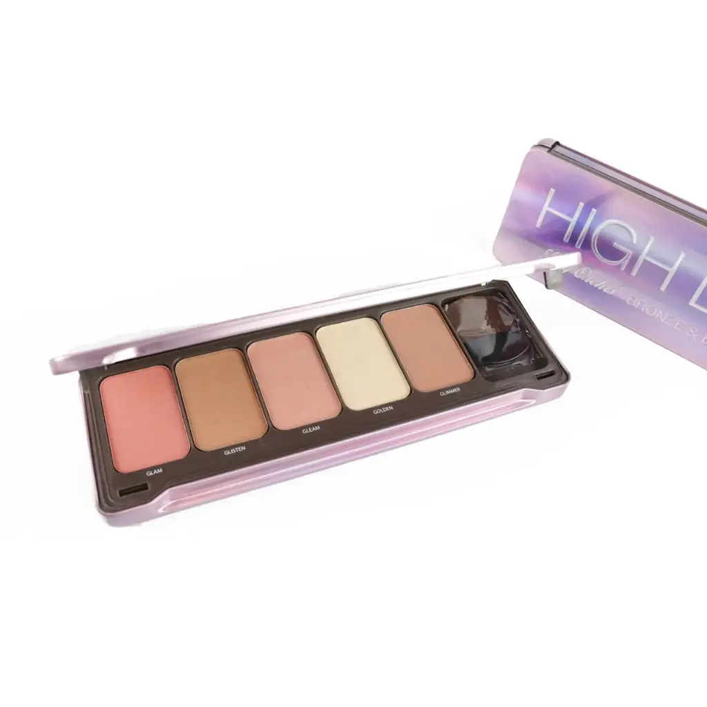 [ORCHIS-03] Paleta de rubores en polvo, tonos variados (6 piezas)