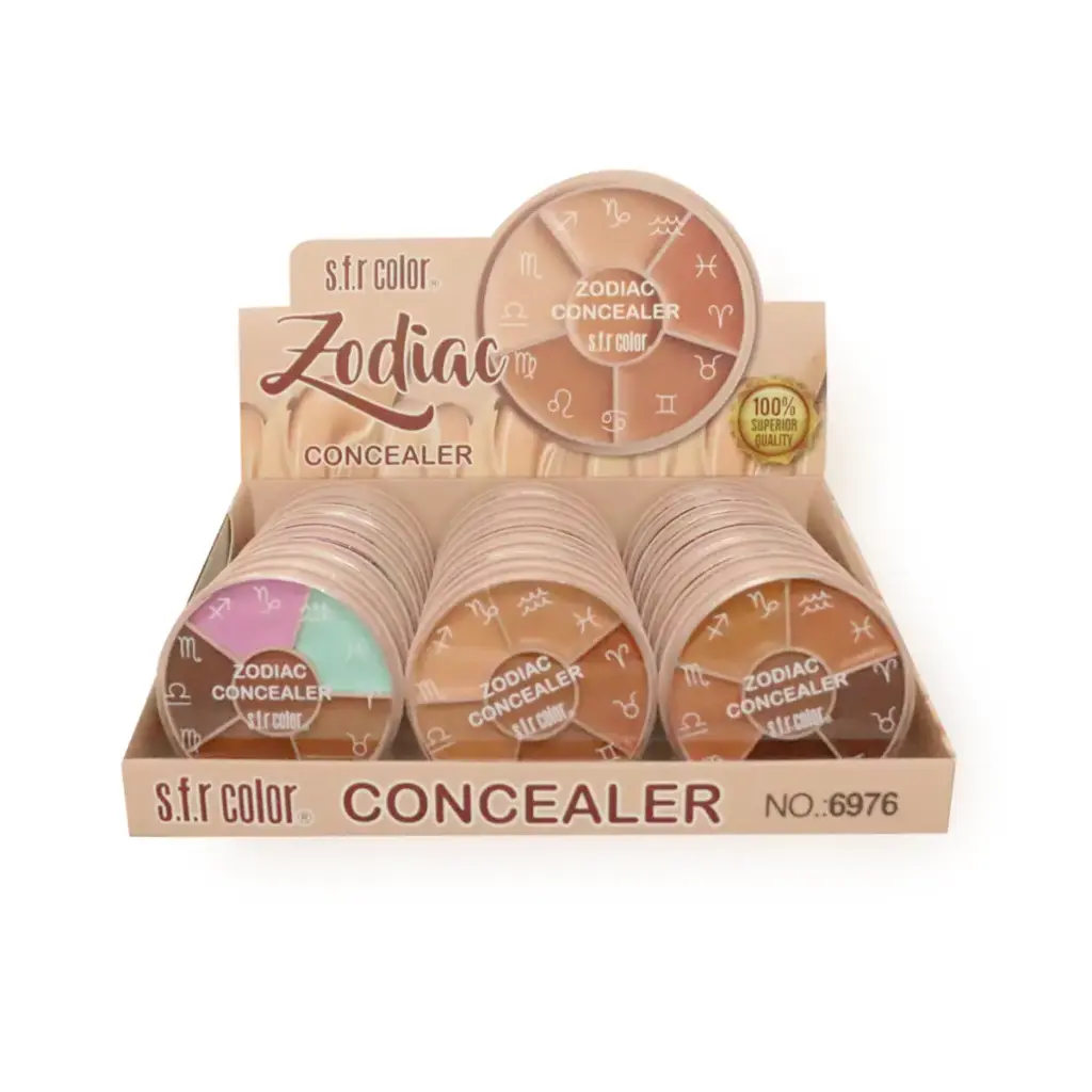 Set de 24 correctores en crema con 5 tonos (24 piezas)