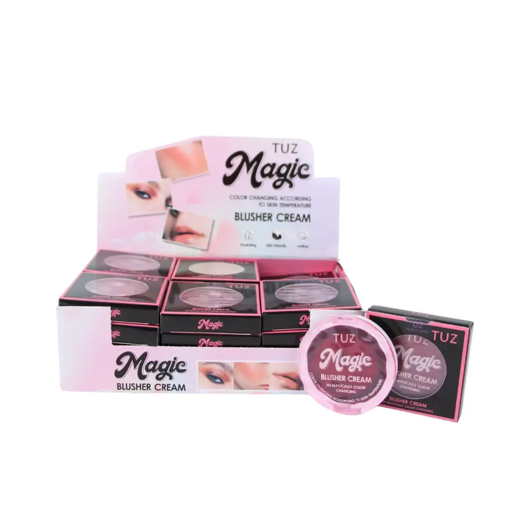 [TUZ-0753] Rubor mágico en crema individual (24 piezas)