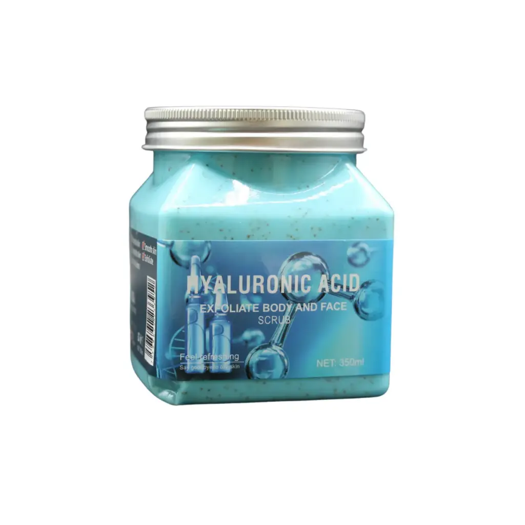 [223295] Exfoliante facial y corporal con ácido hialurónico (3 piezas)