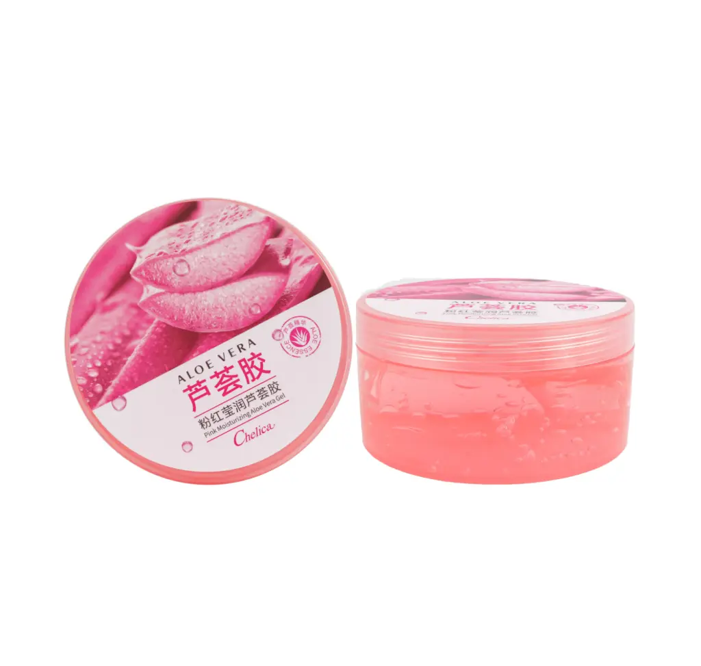 [CHELICA-14] Gel de aloe vera con extracto de rosas (12 piezas)