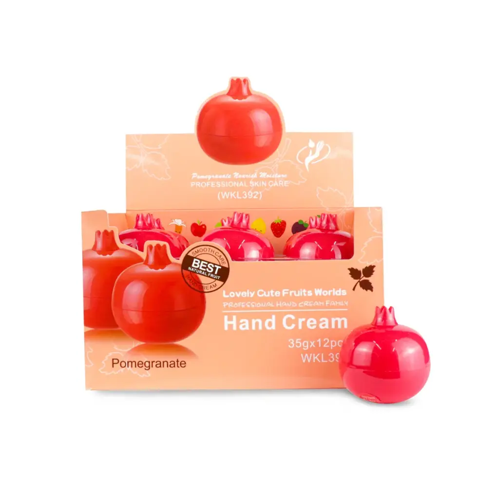 [CREAM-03] Crema hidratante para manos con aroma a granada (12 piezas)