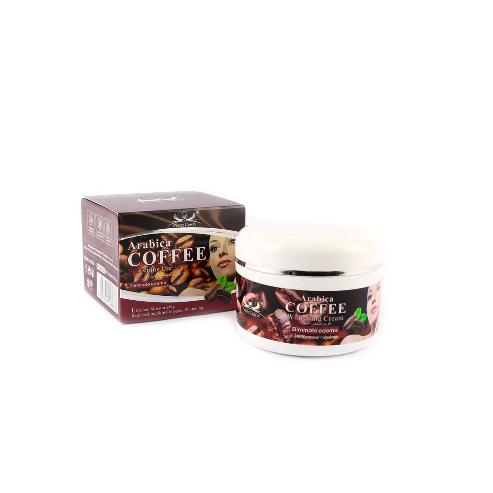 Crema facial hidratante con extracto de café (12 piezas)