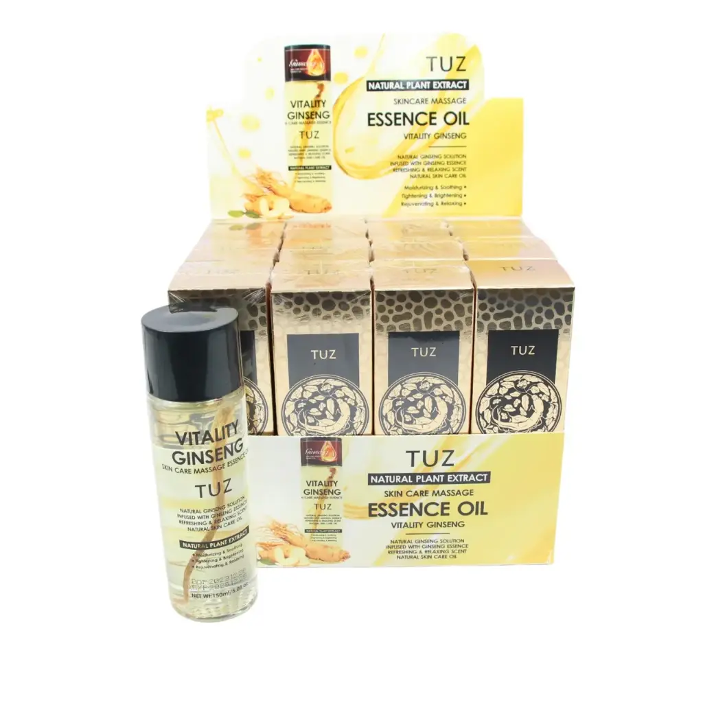 Aceite de ginseng relajante ideal para masajes (12 piezas)